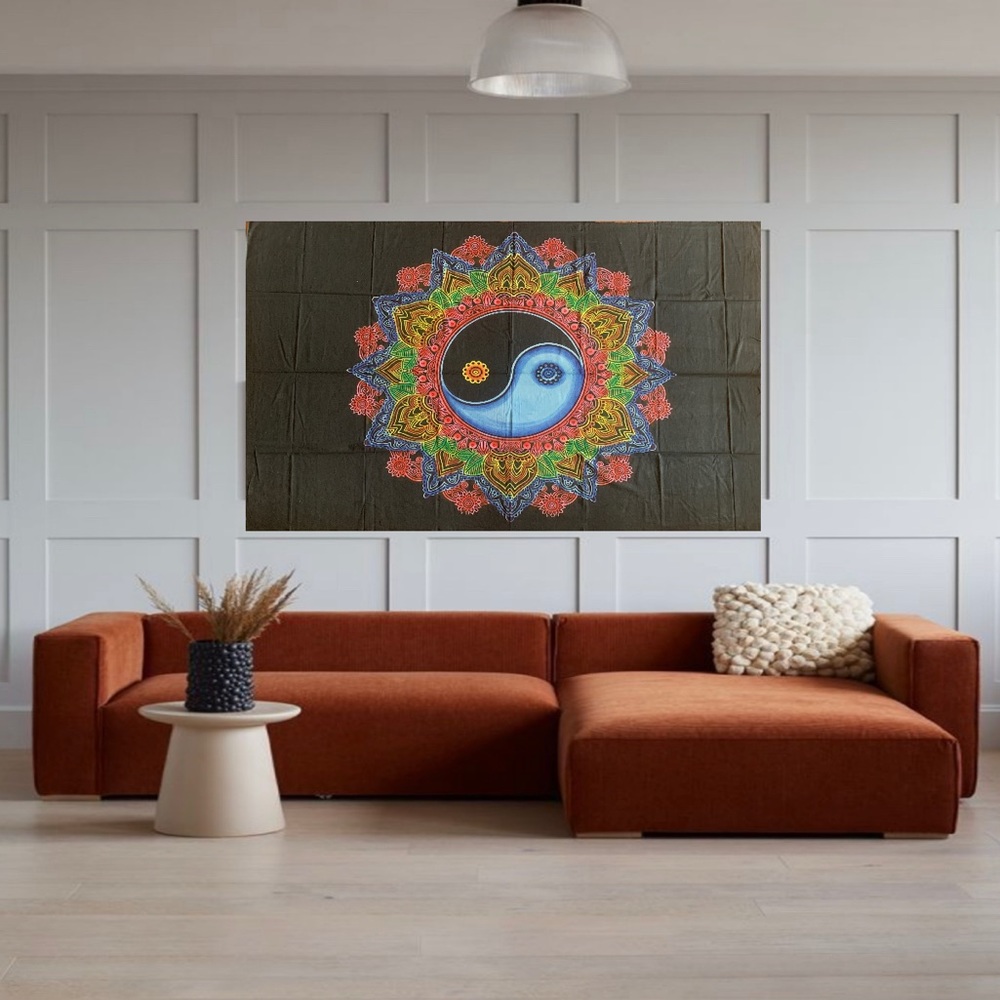 Ying Yang Tapestry Cotton